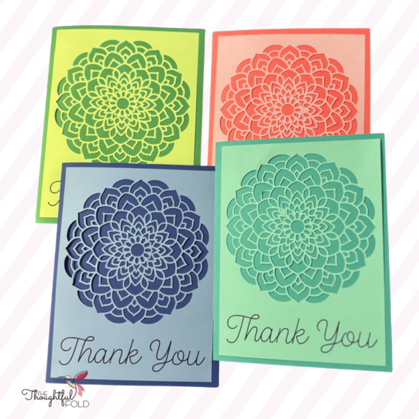 Thank You Mandala (4 pk)