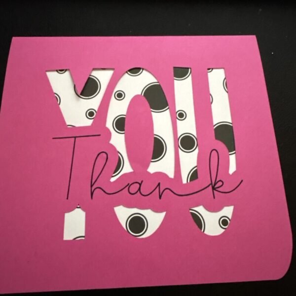 Thank You Cutout
